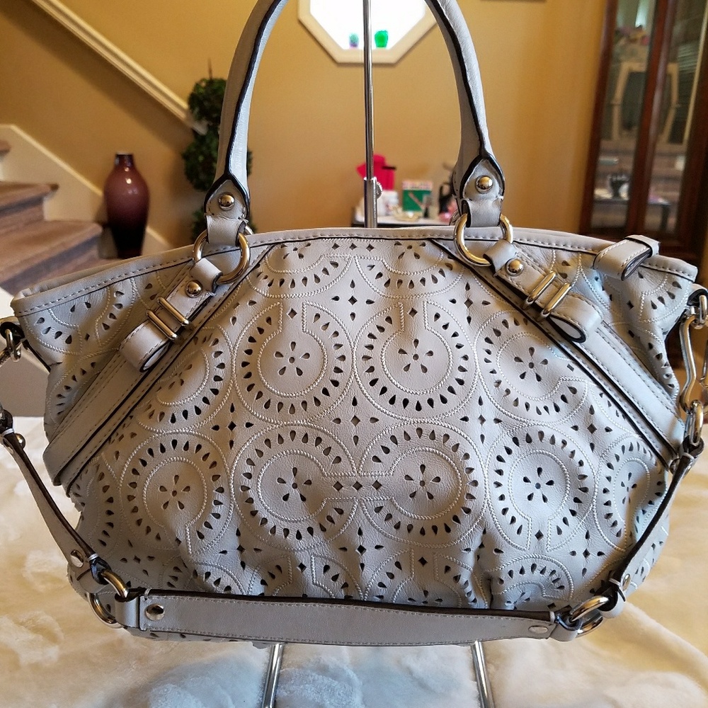 SOLD!! 🍃MINT🍃Coach Madison Op🎨Art Sophia - Picture 5 of 8